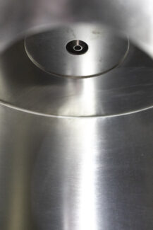 Close-up of a high-performance spray dryer atomizer, a critical component in our industrial spray drying equipment for precise particle formation.