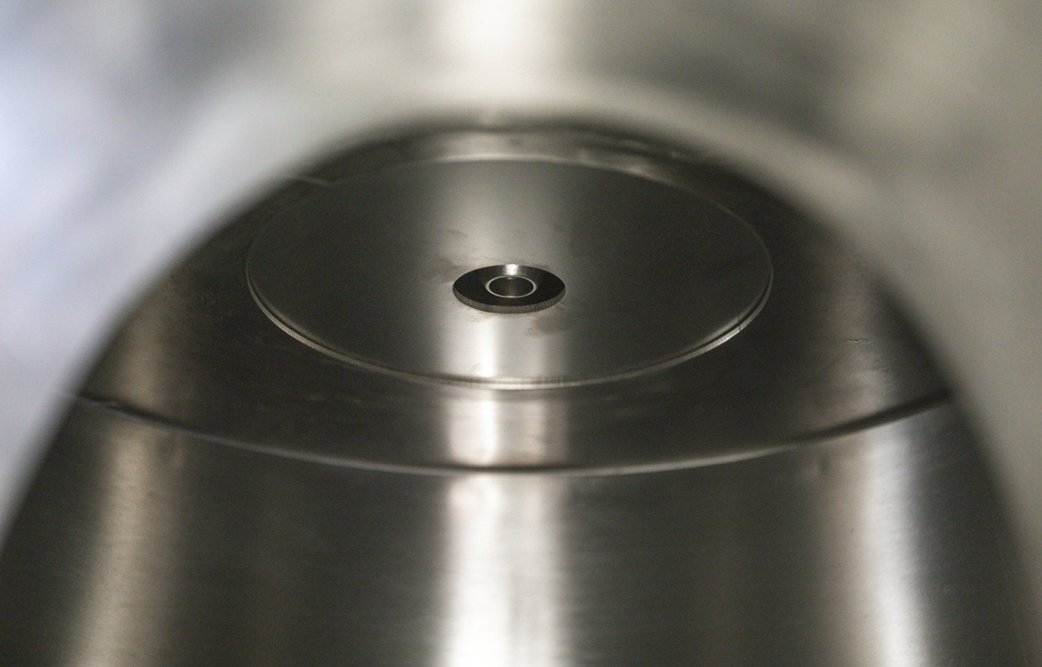 Detailed close-up of a precision spray dryer atomizer, a critical component in our industrial spray dryer and pulse combustion systems.
