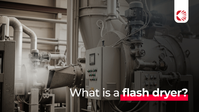 What is a flash dryer